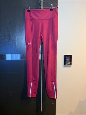 Under Armour Maroon/Red Women's Training Tights